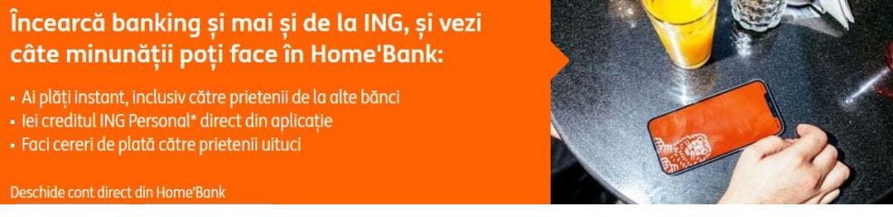 aplicatia Home Bank ING